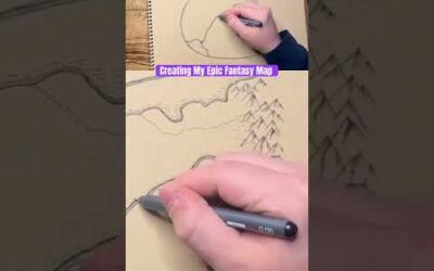 🗺️ Mapmaking for My Epic Fantasy Novel #2